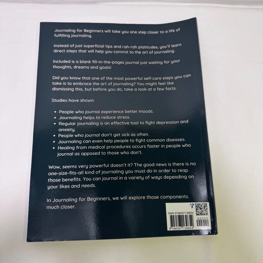 Journaling for Beginners Legendary Life Media Paperback Prompts & Blank Journal